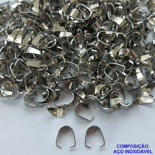 ACESSÓRIO EM AÇO INOXIDÁVEL 316L - CONECTOR TAMANHO 9MM COMPOSIÇÃO 100% AÇO INOXIDÁVEL - AÇO000963