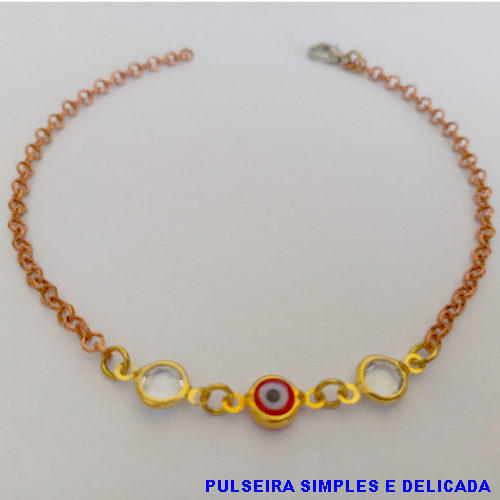 PULSEIRA NO BRUTO PRONTO PARA O BANHO - (CX64) SIMPLES E DELICADA DE 18CM - PESO MEDIO 1,2GR BRU10804
