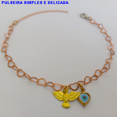 PULSEIRA NO BRUTO PRONTO PARA O BANHO - (CX64) SIMPLES E DELICADA DE 18CM - PESO MEDIO 1,2GR BRU10806