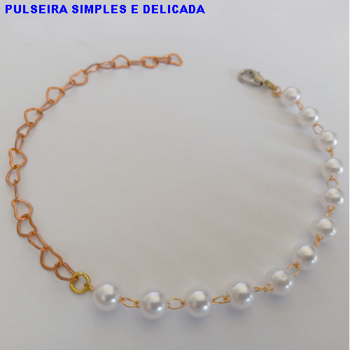 PULSEIRA NO BRUTO PRONTO PARA O BANHO - (CX64) SIMPLES E DELICADE DE 18CM - PESO MEDIO 1,2GR BRU10823