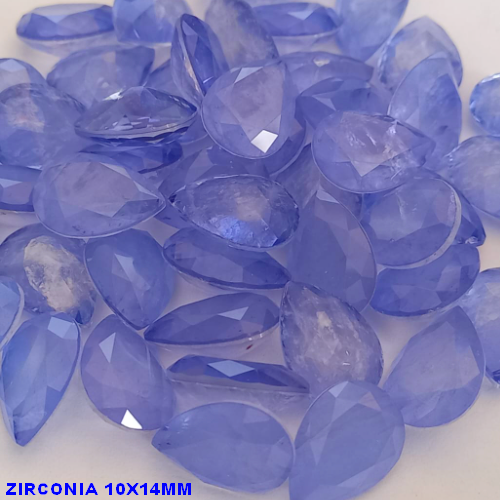 ACESSÓRIO NO BRUTO PRONTO PARA O BANHO - "ZIRCONIA 10X14MM "  -  BRU0002008