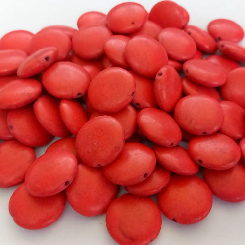 ACESSORIO NO BRUTO PRONTO PARA O BANHO -(PESO 4.3GR) PEDRA NATURAL " Howlite Turquesa" TAMANHO 20MM (REDONDA FIO PASSANTE)(VENDIDA POR UNIDADE)BRU0002050