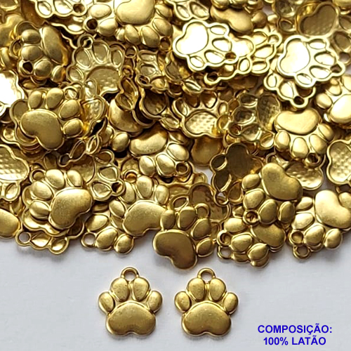 ACESSÓRIO NO BRUTO PRONTO PARA O BANHO (CX17) - PINGENTE PATINHA (3291) - TAMANHO 7MM PESO TOTAL 0,2GR - COMPOSIÇÃO: 100% LATÃO - BRU0002108