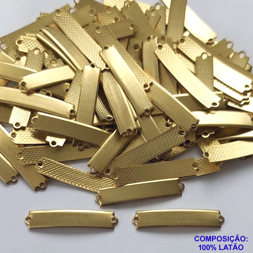 ACESSÓRIO BRUTO PRONTO PARA BANHO - (1810) CHAPINHA LISA - VENDIDA POR UNIDADE - COMPOSIÇÃO LATÃO - PESO 0,7GR - TAMANHO 4X22MM - BRU0002113