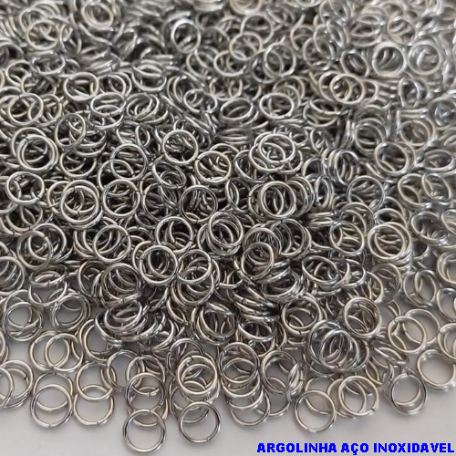 ACESSÓRIO (AÇO INOXIDÁVEL) TAMANHO 0,6X4,5MM  OVAL - VENDA POR UNIDADE - AÇO830