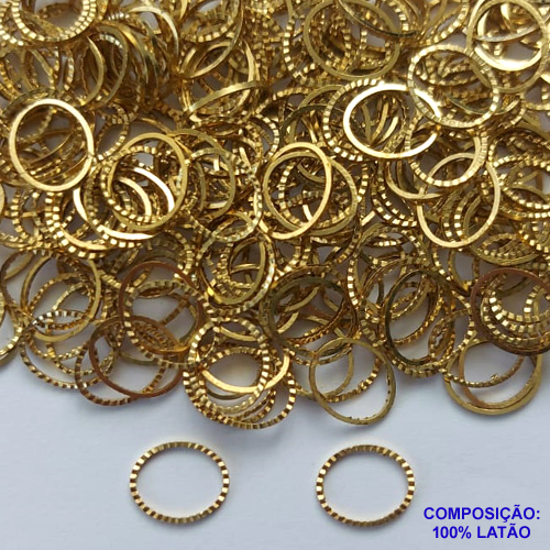 ACESSÓRIO NO BRUTO PRONTO PARA O BANHO - ARGOLINHA PARA MONTAGENS - TAMANHO 10MM OVAL - PESO: 0,2GR (VENDIDA POR UNIDADE) - BRU0002270