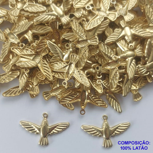 ACESSÓRIO NO BRUTO PRONTO PARA O BANHO (CX28) - (2104) ACESSÓRIO ESPÍRITO SANTO 11X20MM - PESO: 0,6GR - COMPOSIÇÃO: 100% LATÃO - BRU0002285