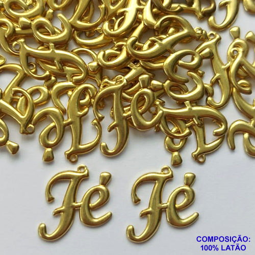 ACESSÓRIO NO BRUTO PRONTO PARA O BANHO (CX37) - ACESSÓRIO FÉ 15MM (3691) - PESO: 0,7GR - COMPOSIÇÃO: 100% LATÃO - BRU0002388