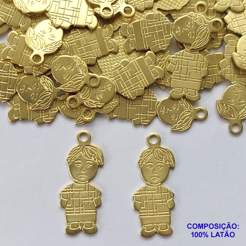 ACESSÓRIO NO BRUTO PRONTO PARA O BANHO(CX41) - (5643) MENINO 20MM - 0,7GR - BRU0002418