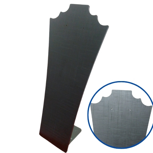 EXPOSITOR PARA GARGANTILHAS COLARES E BRINCOS EM MADEIRA MDF - (MD1-G) TAMANHO: 9,5x11x40CM- BRU0002701