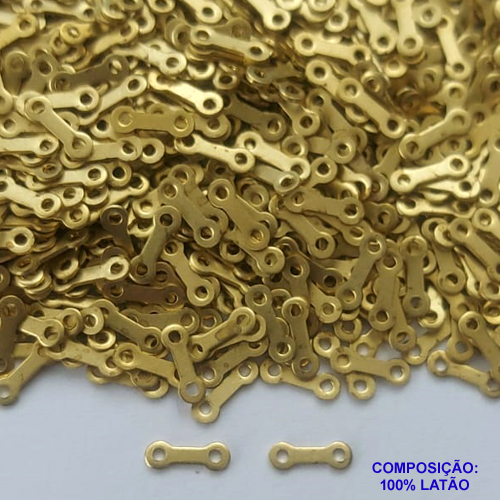 ACESSÓRIO NO BRUTO PRONTO PARA O BANHO(CX73)- (V778) ESPAÇADOR 2X6MM - COMPOSIÇÃO: 100% LATÃO - PESO TOTAL 0,1GR - BRU0002710