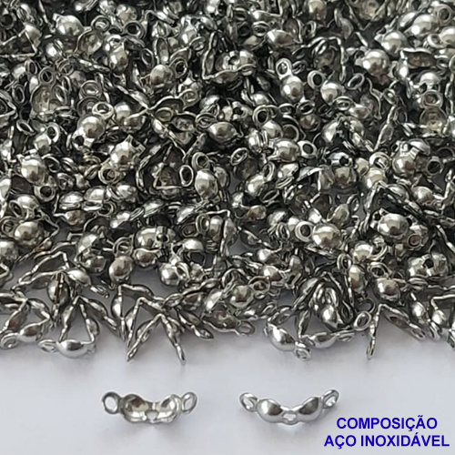 ACESSÓRIO EM AÇO INOXIDÁVEL - TERMINAL TIPS 1,5MM - COMPOSIÇÃO: AÇO INOXIDÁVEL - (VENDIDO POR UNIDADE) AÇO1421