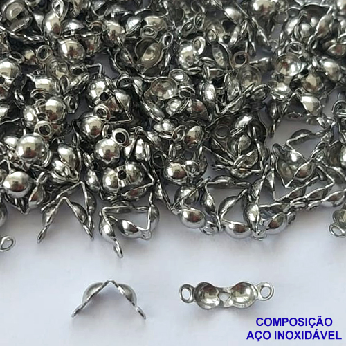 ACESSÓRIO EM AÇO INOXIDÁVEL - TERMINAL TIPS 2MM - COMPOSIÇÃO: AÇO INOXIDÁVEL - AÇO1422