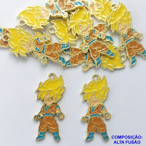 ACESSÓRIO NO BRUTO PRONTO PARA O BANHO(CX90) - PINGENTE PERSONAGEM DESENHO 15X33MM - COMPOSIÇÃO: ALTA FUSÃO - PESO TOTAL 1,8GR - BRU0002833