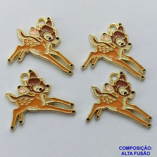 ACESSÓRIO NO BRUTO PRONTO PARA O BANHO(CX88) - PINGENTE PERSONAGEM DESENHO 20X25MM - COMPOSIÇÃO: ALTA FUSÃO - PESO TOTAL 1,6GR - BRU0002849