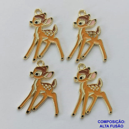 ACESSÓRIO NO BRUTO PRONTO PARA O BANHO(CX88) - PINGENTE PERSONAGEM DESENHO 20X27MM - COMPOSIÇÃO: ALTA FUSÃO - PESO TOTAL 1,7GR - BRU0002850