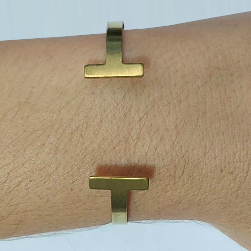 PULSEIRA (BRACELETE) NO BRUTO PRONTO PARA O BANHO(CX88) - (3.3378) BRACELETE EM LATÃO - TAMANHO: 4X54MM - PESO: 4,7GR - COMPOSIÇÃO: 100% LATÃO - BRU13561