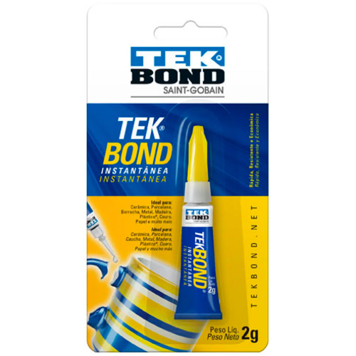 SUPER COLA INSTANTÂNEA TEK BOND PESO 2G - BRU0002937