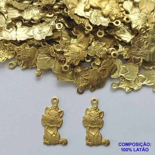ACESSÓRIO NO BRUTO PRONTO PARA O BANHO(CX114) - (3.279A1) GATINHO 14MM - PESO TOTAL 0,2GR -  BRU0002967