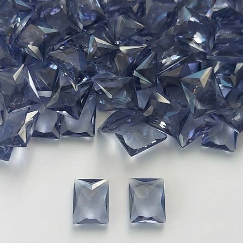 ACESSÓRIO NO BRUTO PRONTO PARA BANHO (POTE)- ZIRCÔNIA LILÁS 8X10MM - PESO: 0,8GR - (VALOR UNITÁRIO) BRU0003133