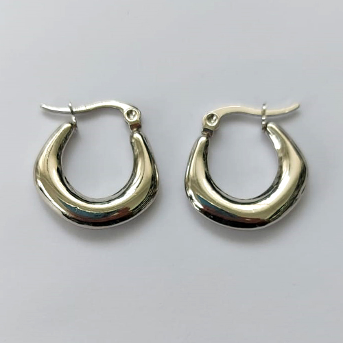 BRINCO EM AÇO INOXIDÁVEL - BRINCO ARGOLA 19MM - (CX.137) COMPOSIÇÃO: AÇO INOXIDÁVEL - AÇO2147