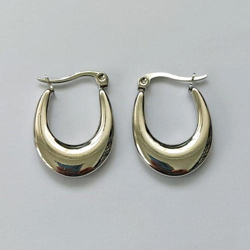 BRINCO EM AÇO INOXIDÁVEL - BRINCO ARGOLA 21MM - (CX.137) COMPOSIÇÃO: AÇO INOXIDÁVEL - AÇO2148