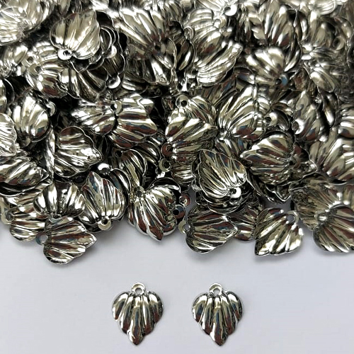 ACESSÓRIO EM AÇO INOXIDÁVEL(CX139) - PINGENTE CONCHA 11MM - COMPOSIÇÃO: 100% AÇO INOXIDÁVEL - AÇO2191