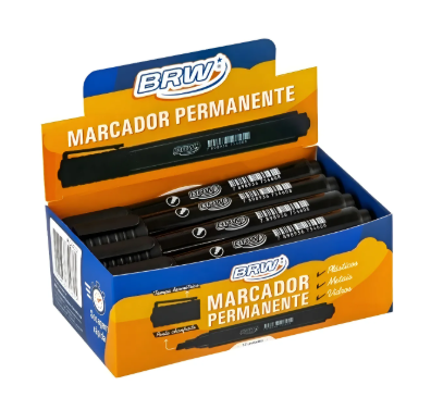 PINCEL ATÔMICO PERMANENTE ( Preto Ponta Chanfrada )VENDIDO POR UNIDADE LOJA00020