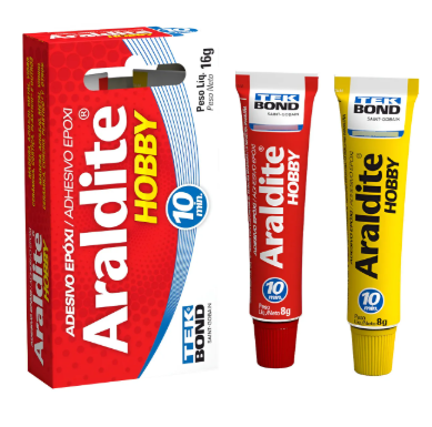 COLA TEK BOND Araldite Cola Epóxi Hobby 16g LOJA00038