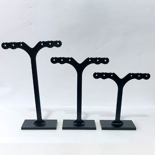 EXPOSITOR PARA BRINCOS EM 3 TAMANHOS 8/10/12CM EM ACRÍLICO - (CX.15) BRU0003375