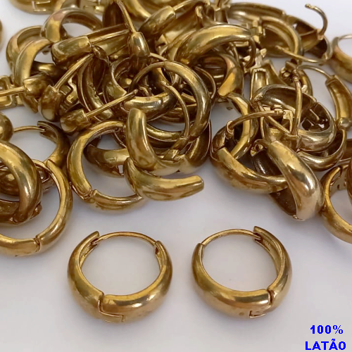 BRINCO NO BRUTO PRONTO PARA O BANHO(CX145)(TIPO ARGOLINHA DE PRESSÃO - TAMANHO 19MM - PESO 5.1GR -BRU0003565