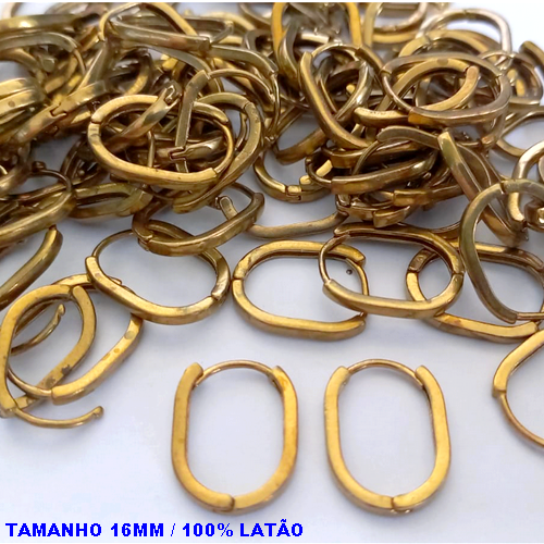 BRINCO NO BRUTO PRONTO PARA O BANHO(CX145) VENDAS POR UNIDADE)TAMANHO 16MM - PESO TOTAL 1.5GR - BRU0003567