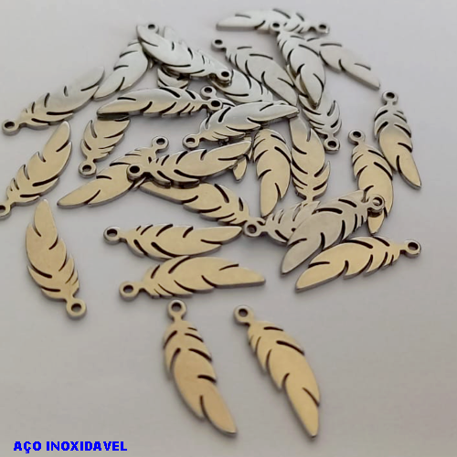 ACESSORIO EM AÇO INOXIDAVEL ACESSORIO DE FOLHA(CX146) (TAMANHO 25X6MM) AÇO2309