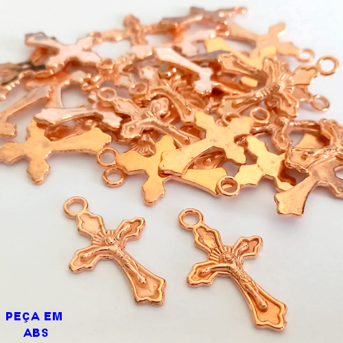 ACESSÓRIO NO BRUTO PRONTO PARA O BANHO (CX146) -Cruz Abs 30mm (445) - PESO 0,5GR - BRU0003747