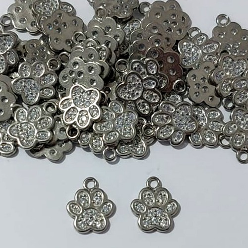 ACESSÓRIO NO BRUTO PRONTO PARA O BANHO (MAD)(CX150) - PINGENTE PATINHA - TAMANHO 10MM - PESO 0,5GR - BRU24000