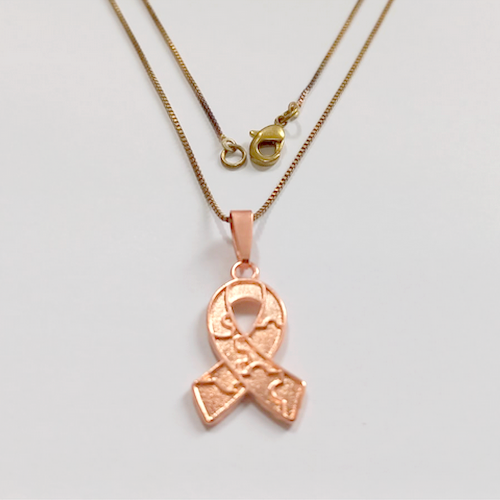 GARGANTILHA NO BRUTO PRONTO PARA O BANHO(CX151)(AUTISTA) CORRENTE VENEZIANA DE 45CM- TAMANHO 2,5X1,5CM - PESO TOTAL 2.9GR - BRU24208