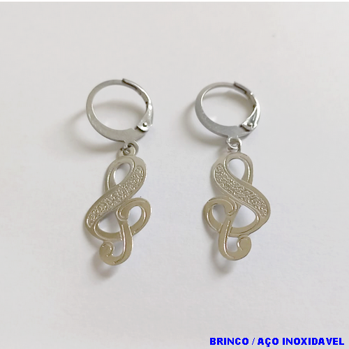 BRINCO EM AÇO INOXIDAVEL COM *(ARGOLINHA DE PRESSÃO)* )CX151)( TAMANHO DO PINGENTE 2MM- AÇO0293