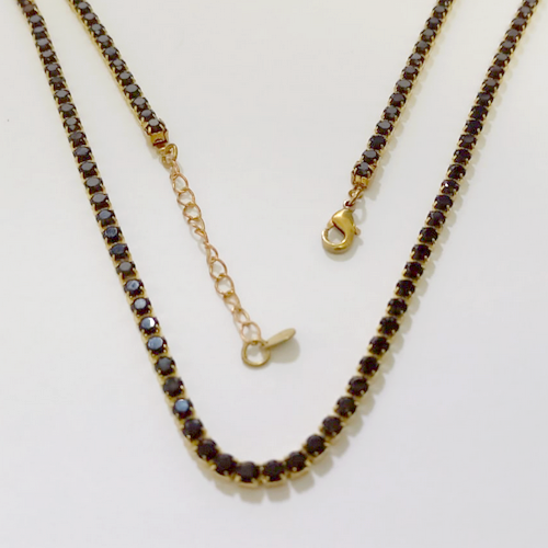 SHOCKER NO BRUTO PRONTO PARA O BANHO - TAMANHO 40CM+EXTENSOR - LARGURA 3MM - 60% LATÃO+ZIRCONIA - BRU24340