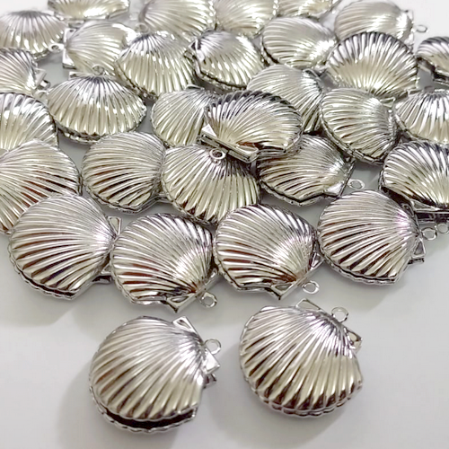 ACESSORIO EM AÇO INOXIDAVEL (CX154)-(RELICARIO TAMANHO 2CM )- AÇO0309