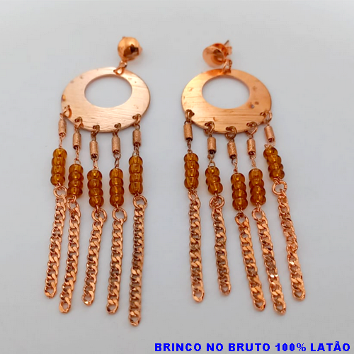 BRINCO NO BRUTO PRONTO PARA O BANHO(CX155)(CCOM PINDURICALHO EM CONTAS E CORRENTE) PESO 4.2GR(TAMANHO DO PINDURICALHO 5X2CM) BRU24466