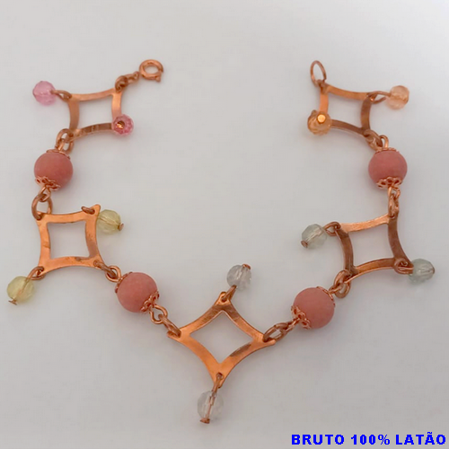 PULSEIRA NO BRUTO PRONTO PARA O BANHO(CX155)(COM CORRENTE SIMPLES E DELICADA ) PESO 8.5GR(TAMANHO 18CM) BRU24480