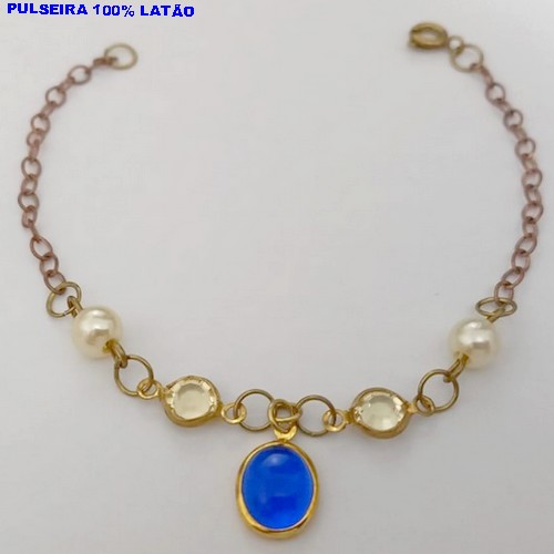 PULSEIRA NO BRUTO PRONTO PARA O BANHO(CX162)- PULSEIRA SIMPLES E DELICADA / - PESO TOTAL 2.2GR - BRU24792