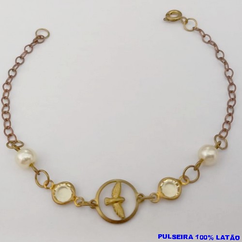 PULSEIRA NO BRUTO PRONTO PARA O BANHO(CX162)- PULSEIRA SIMPLES E DELICADA / - PESO TOTAL 2.2GR - BRU24794
