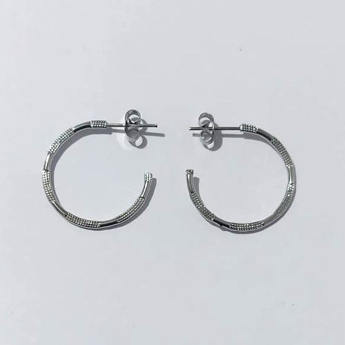 BRINCO EM AÇO INOXIDÁVEL - (CX.145) BRINCO ARGOLA 1,5X23MM (ARGI0566) - COMPOSIÇÃO: AÇO INOXIDÁVEL - AÇO2238