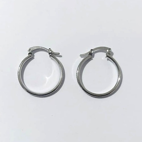 BRINCO EM AÇO INOXIDÁVEL - (CX.145) BRINCO ARGOLA 2X22MM (ARGI0191) - COMPOSIÇÃO: AÇO INOXIDÁVEL - AÇO2247