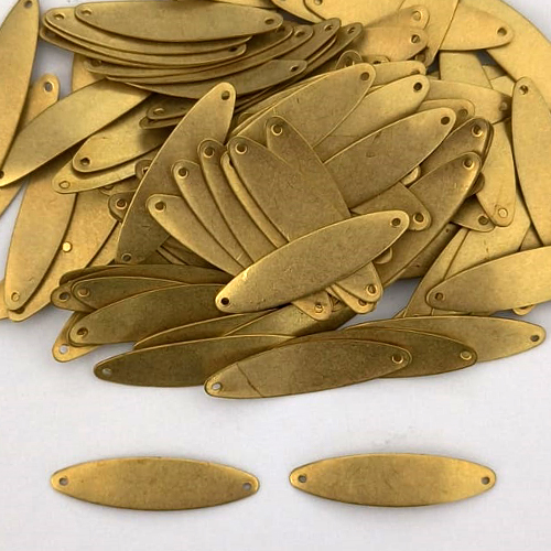 ACESSÓRIO NO BRUTO PRONTO PARA O BANHO - (V795) PLACA PARA GRAVAÇÃO 27MM - PESO TOTAL 0,4GR - COMPOSIÇÃO: 100% LATÃO - BRU0003808