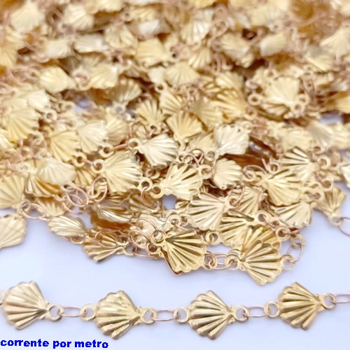 CORRENTE NO BRUTO PRONTO PARA O BANHO(CX169)VENDIDA POR METRO TODA EM CONCHINHAS / BRU25032