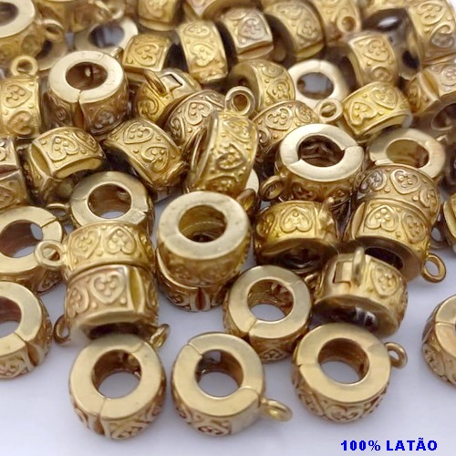 ACESSÓRIO NO BRUTO PRONTO PARA O BANHO(CX170) SEPARADOR COM PINO)- PARA PULSEIRA SIMILAR A PANDORA(PEÇA VENDIDA POR UNIDADE - PESO 1.4GR - BRU25054