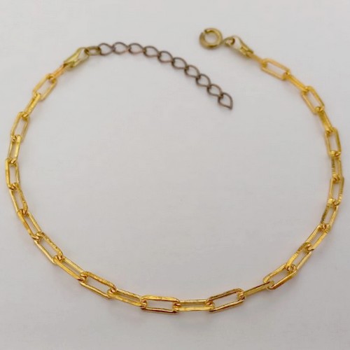 PULSEIRA NO BRUTO PRONTO PARA O BANHO(CX175) PULSEIRA NO BRUTO CARTIER LONGA / LARGURA 3.3MM / PESO TOTAL 3.4GR / BRU25333