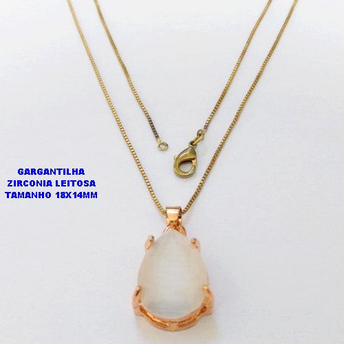 GARGANTILHA NO BRUTO PRONTO PARA O BANHO(CX192) COM CORRENTE VENEZIANA DE 45CM - PINGENTE COM BASE EM ALTA FUSÃO 18X14MM - PESO 6.2GR- BRU26833